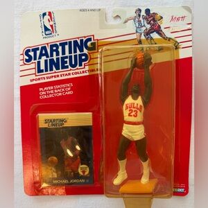 Michael Jordan Starting Lineup In Package 1988 Edition